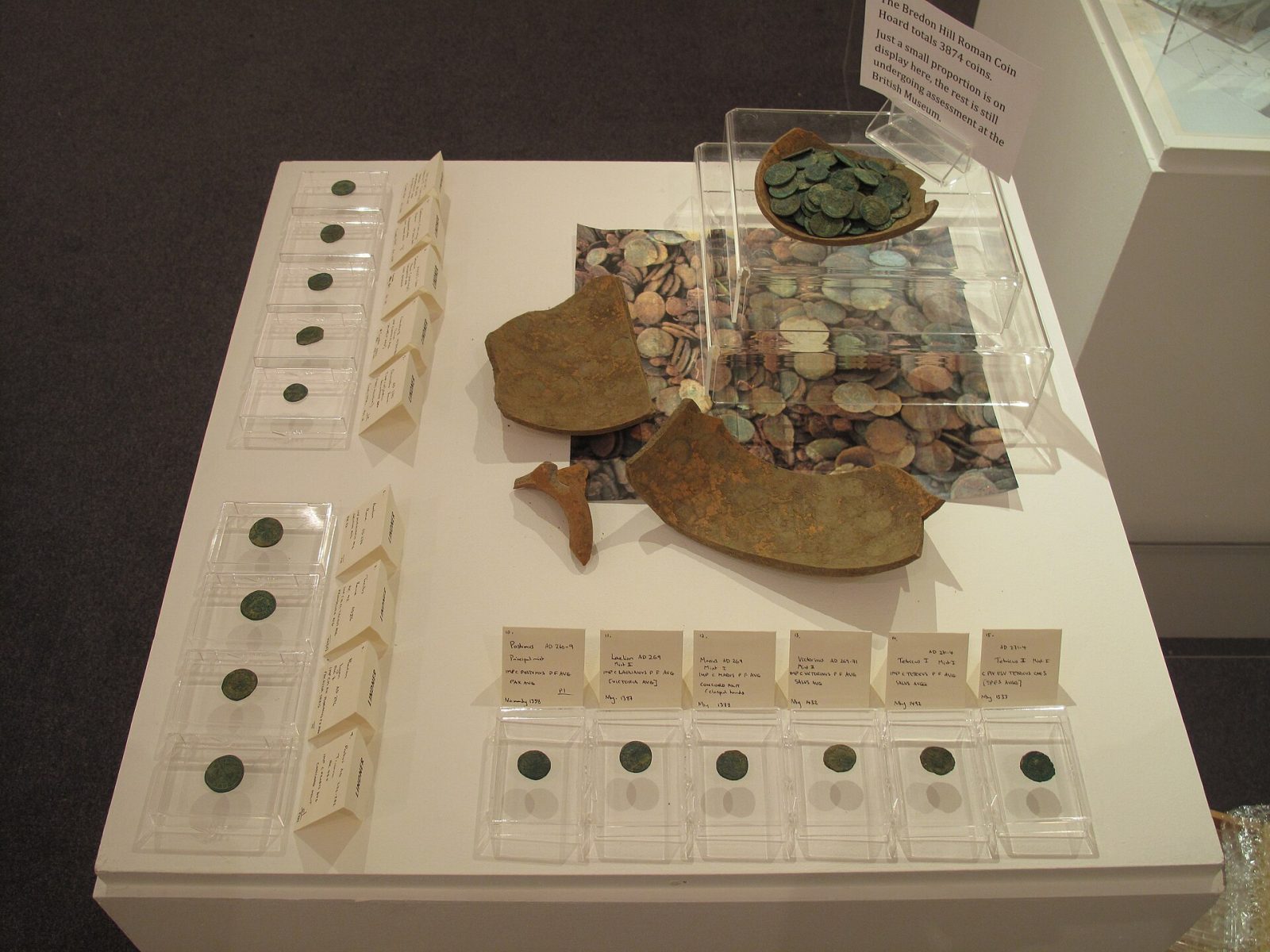 Roman coins, England
