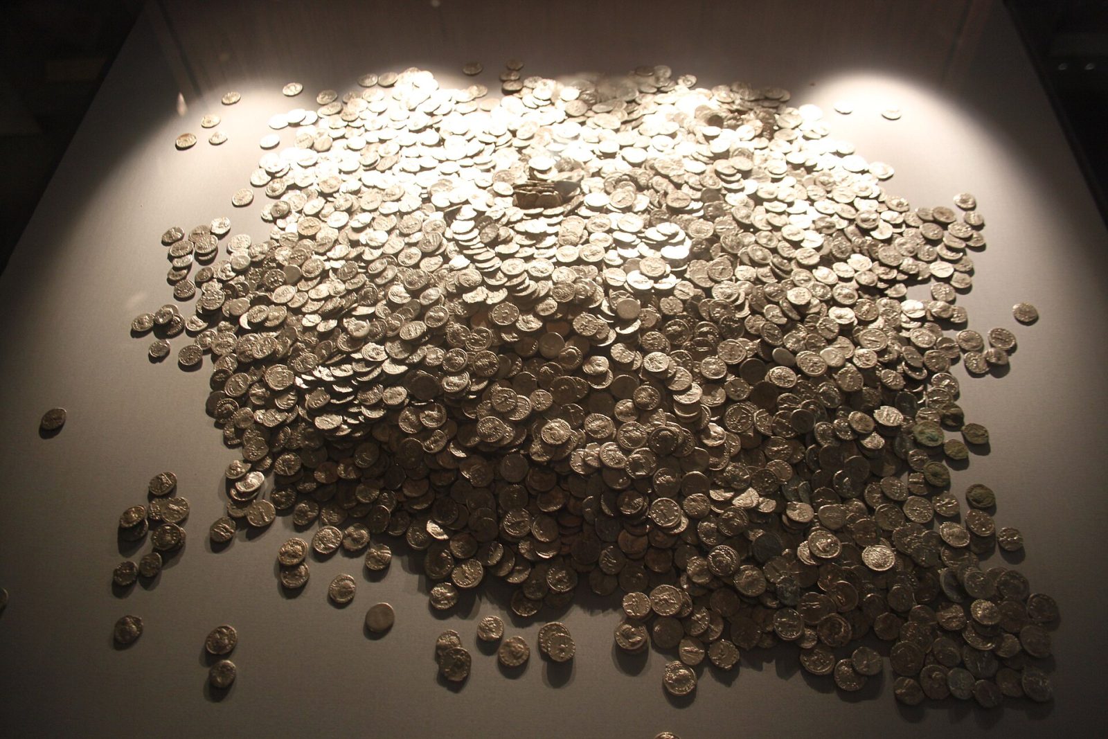 Roman coins, England
