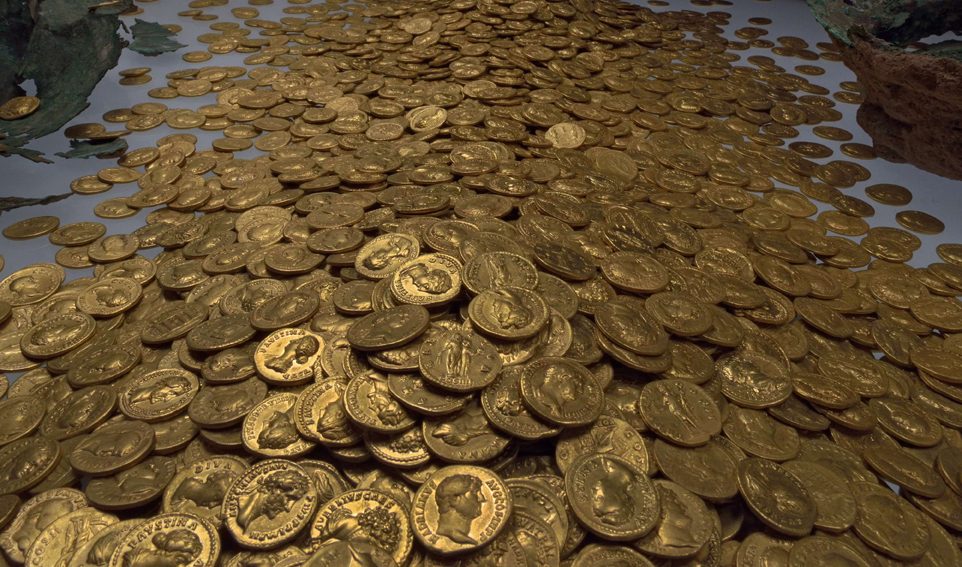Roman coins, Germany