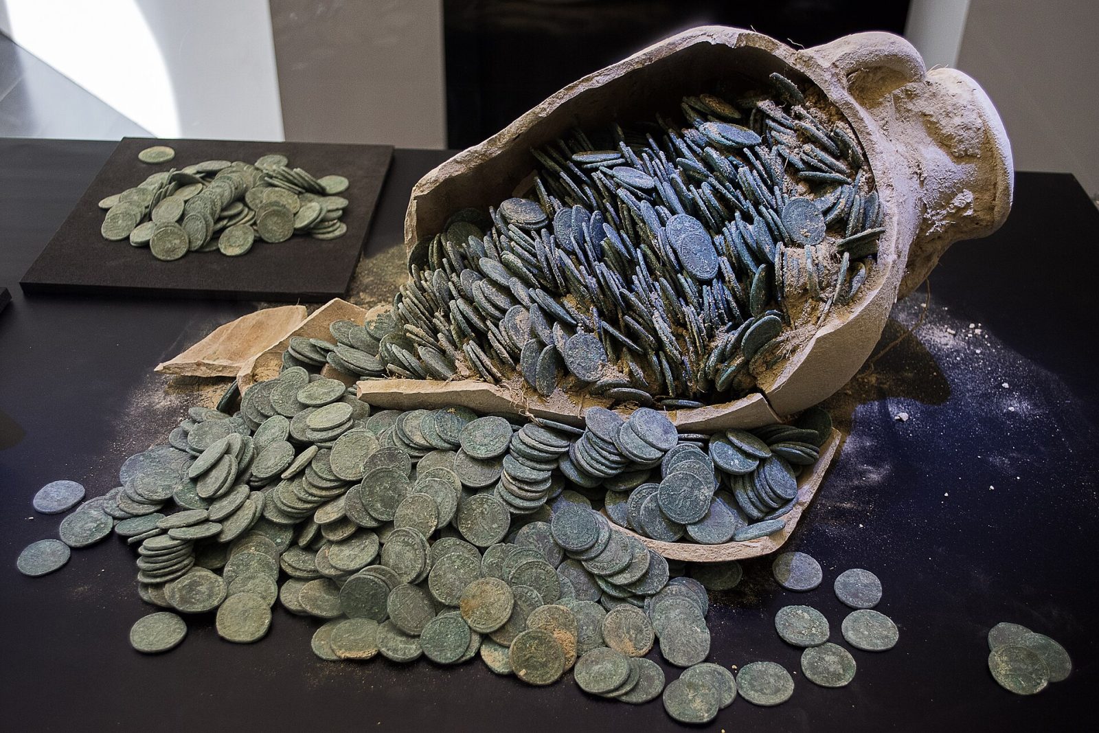 Roman coins, Spain