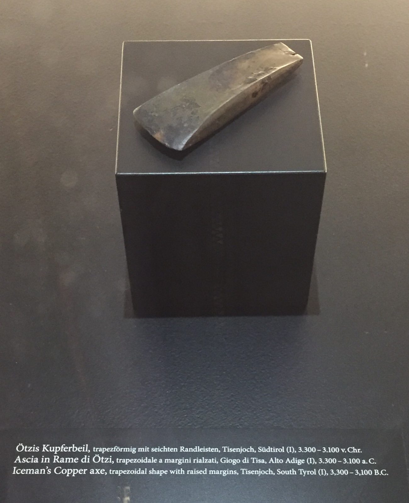 Prehistoric tools, Italy